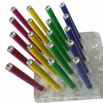 E-shisha Disposable E-cigarettes with Diamond Display Battery, 300mAh Battery